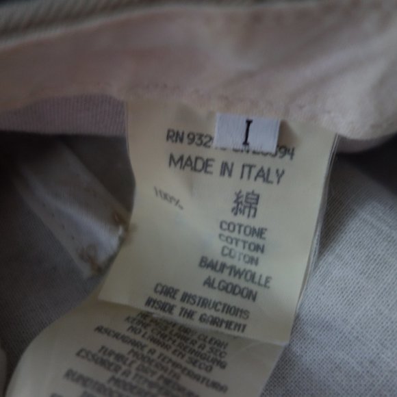 Diesel DS9 Cabbie Style Brown 100% Cotton Made in Italy Adjustable Hat Size I - Picture 11 of 16